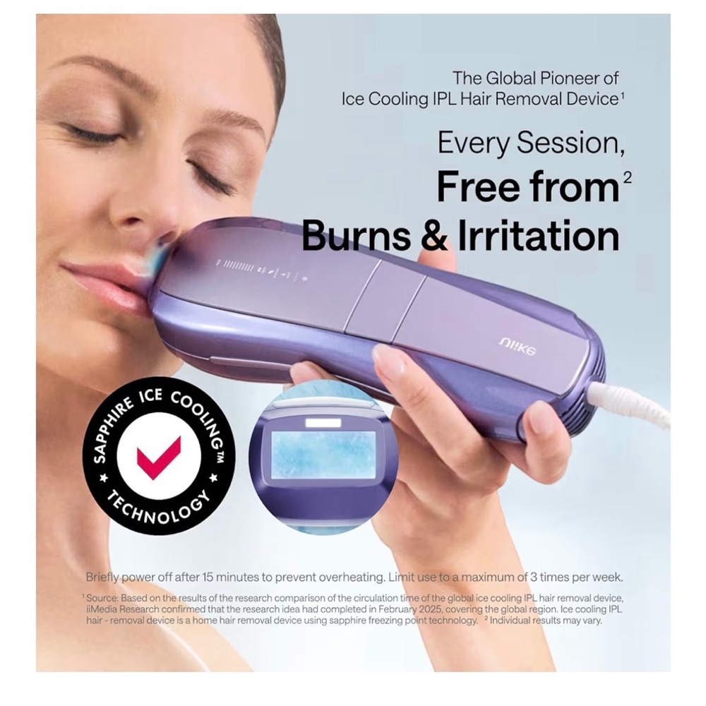 Mismon Purple IPL Hair Removal Device